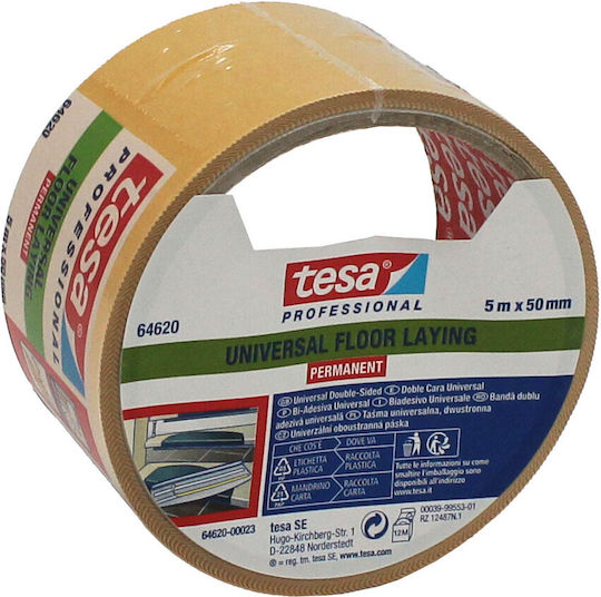 Tesa Ταινία Διπλής Όψης Χαλιά 5m X 50mm 64620-00023