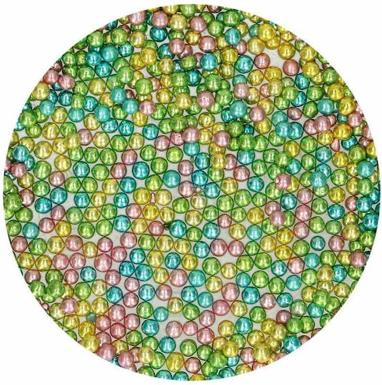 Mehrfarbige Mittlere Zuckerdragees 80 Gramm Harlequin