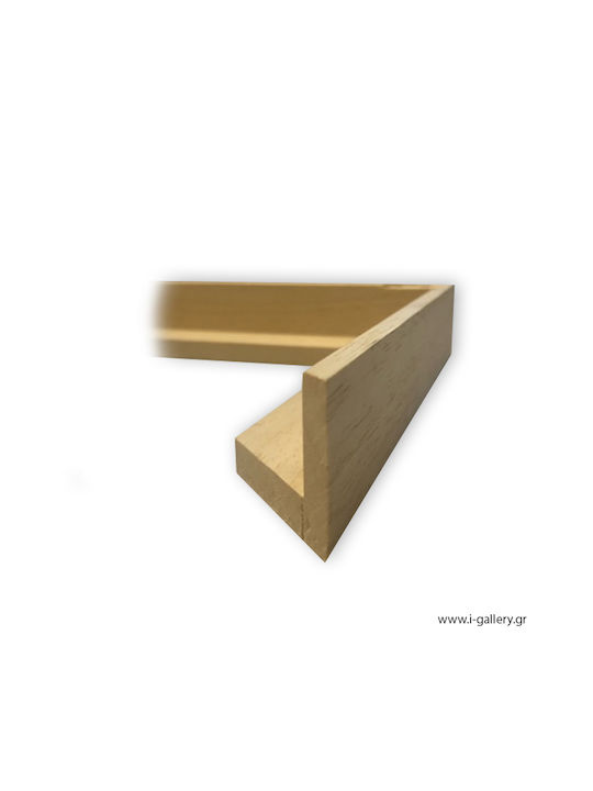 Wooden Photo Frame Scotland Natural Pine Wood