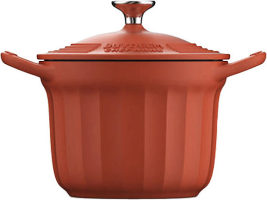 Buydeem Deep Pot made of Cast Iron 1.8lt / 23.8cm