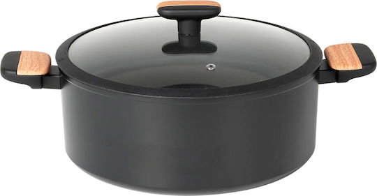 General Trade Tiefer Topf aus Aluminium 28cm