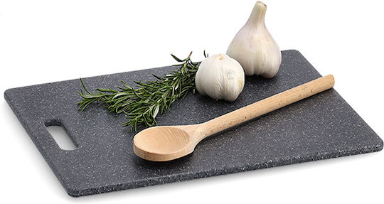 Zeller Rectangular Plastic Chopping Board Gray 36.5x27.5cm