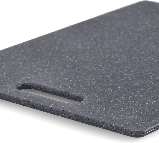 Zeller Rectangular Plastic Chopping Board Gray 36.5x27.5cm