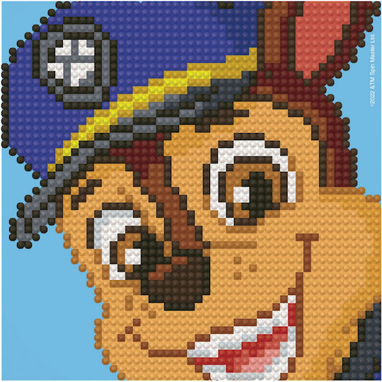 Diamond Dotz Let's Play Paw Patrol Segeltuch Diamond Painting Kit DTZ10008