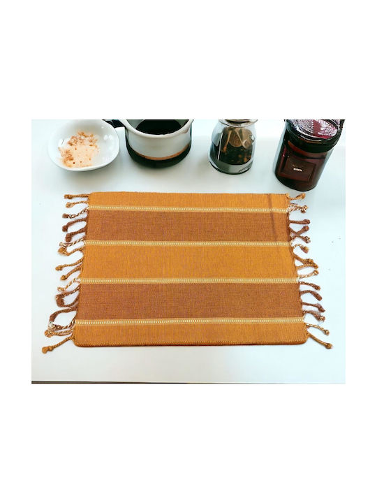 Linea Home Ν870 Σουπλά Υφασμάτινο Καφέ 48x33cm