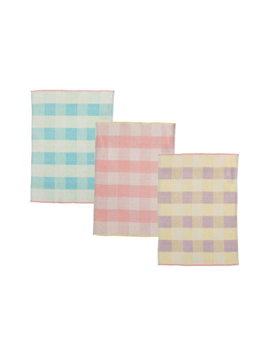 Nef-Nef Homeware Fabric Placemats Orange 48x33cm 2pcs