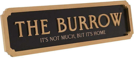 Harry Potter Burrow Plaque 30x10cm