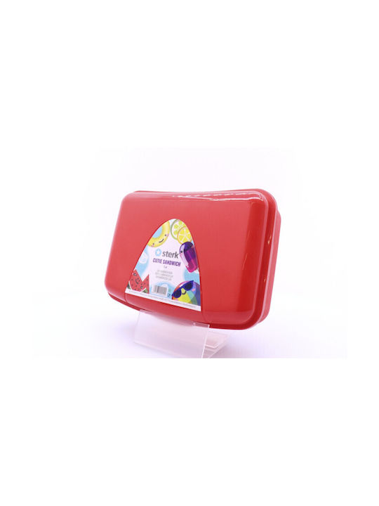 Sterk Lunchbox Kunststoff Rosa 18x10cm 1Stück