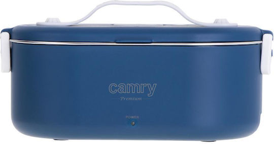 Camry Електрическа Кутия За Храна Inox Синя С Прегради 800ml