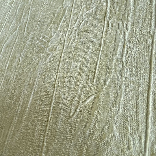 Tapet Relieful de Perete Șampanie cu Aspect Cutat 11912 70cm X 10m