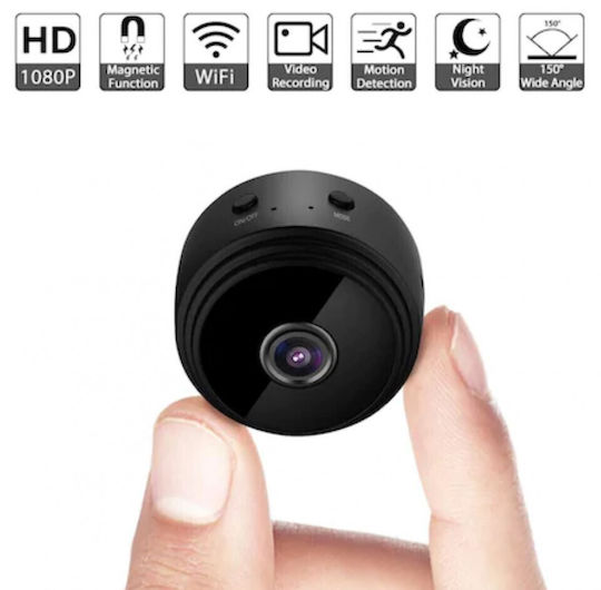 Cameră Ascunsă WiFi 1080p cu Slot pentru Card de Memorie