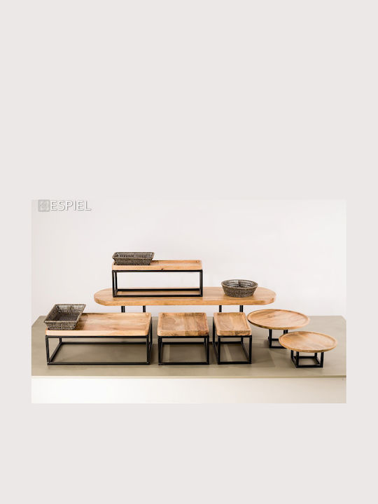 Espiel Serving Platter Rectangular Beige 53x16.2cm Espiel Serving Platter Rectangular Beige 53x16.2cm