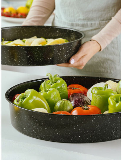 Nava Nava Aluminum Baking Pan with Non-Stick Interior Coating 32cm