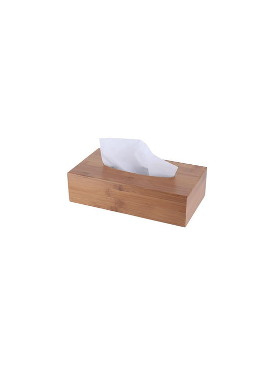 Atmosphera Θήκη για Χαρτομάντηλα Ξύλινη Καφέ 26x14x7cm 6725195