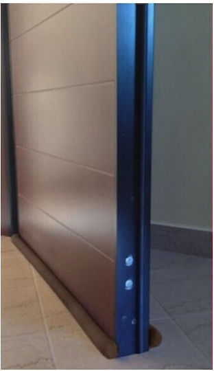 Cosa Foam Double Draft Stopper Door / Window in Gray Color 1m
