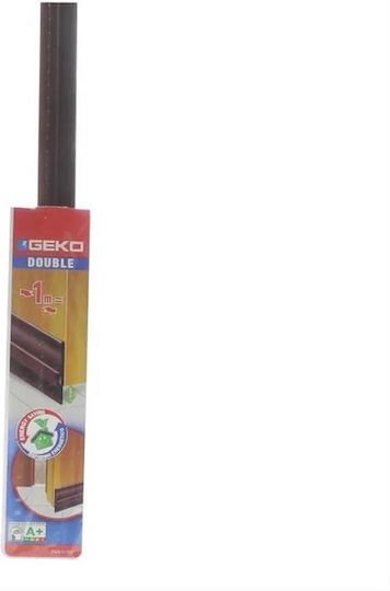 Geko Zugluftstopper Stange Tür in Braun Farbe 1m 40565