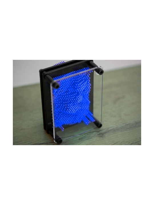Gadget Master 3D Pin Art Blue Office Decor Accessory from Plastic 12.5cm