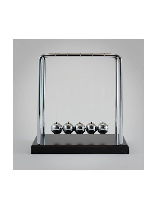 The Source Leagănul lui Newton pentru Decor de Birou din Metal 19x18.5x12.5cm în culoarea Negru