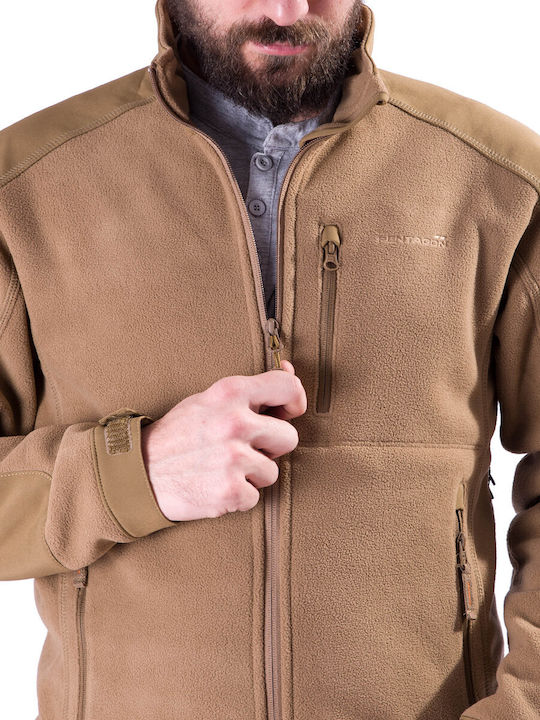 Pentagon Perseus Hunting Cardigan Fleece Gray