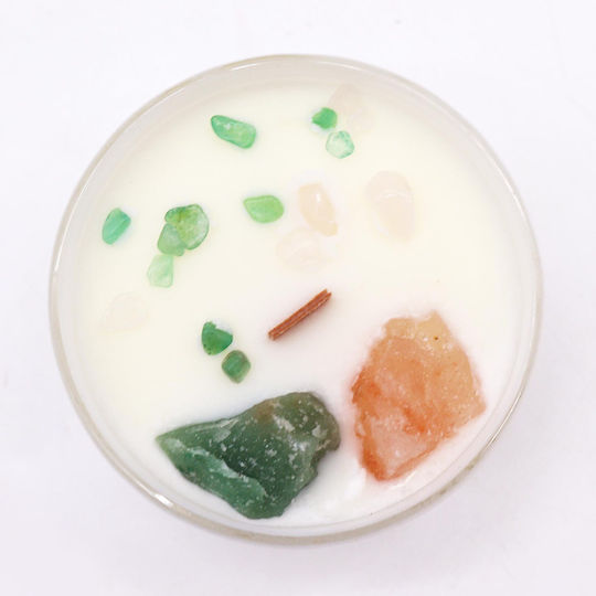 Aromatice Lumânare Chakra Crystal Candle Inimii Chakra 360g