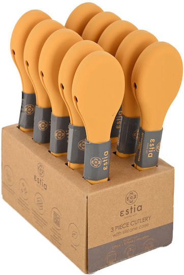 Estia Cutlery Set Stainless Silver 3pcs