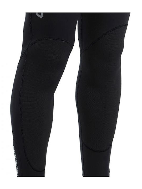 CressiSub Taucher Ganzkörperanzug Doppelt genäht mit Reißverschluss Schwarze 5mm