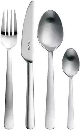 Fiskars Besteckset Edelstahl Silber 16Stück