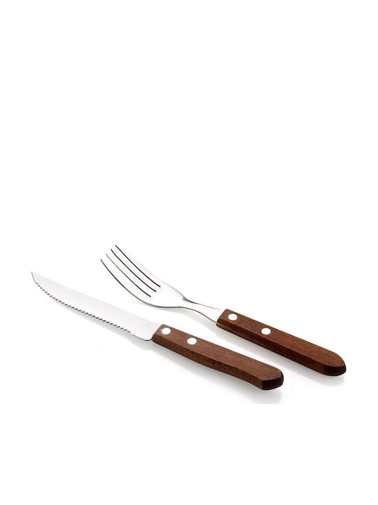 Banquet Cutlery Set Stainless Green 12pcs