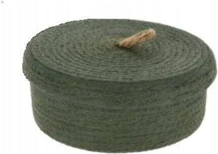JK Home Decoration Καλάθι Αποθήκευσης Πράσινο 3τμχ