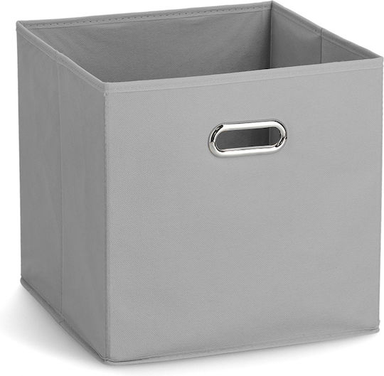 Zeller Aufbewahrungskorb Stoff Gray 32x32x32cm 1Stück