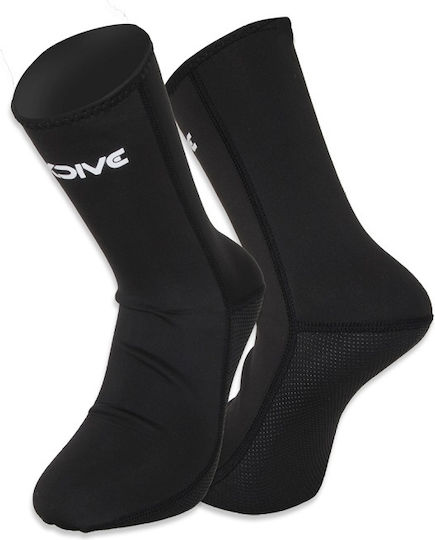 XDive Diving Socks Double-Lined Neoprene Black 5mm 3mm