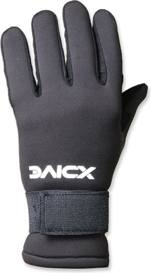 XDive Amara Gloves Diving Γάντια Κατάδυσης Μαύρο 2mm 2mm