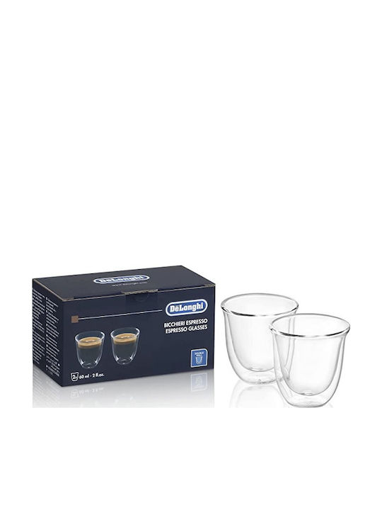De'Longhi Σετ Φλιτζάνια Espresso 2τμχ De'Longhi Σετ Φλιτζάνια Espresso 2τμχ