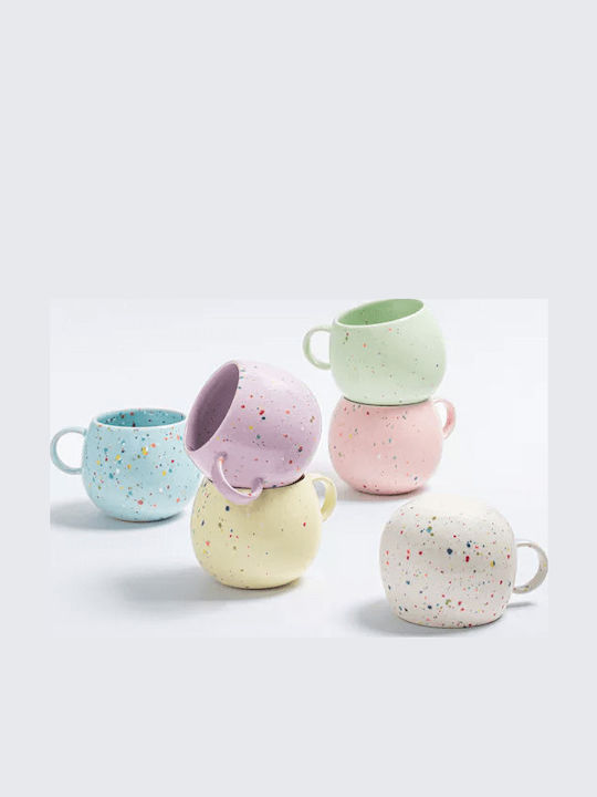 Egg Back Home Set of Cups Cappuccino Ceramic Brown 250ml 6pcs