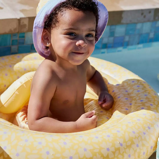 Swim Essentials Float ⌀69cm Babies 0-1 Years "Yellow Flowers"