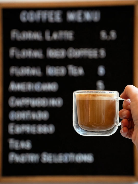 Luigi Bormioli Cup Cappuccino Glass Transparent