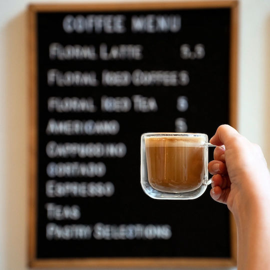Luigi Bormioli Чаша Cappuccino Стъкло Прозрачен