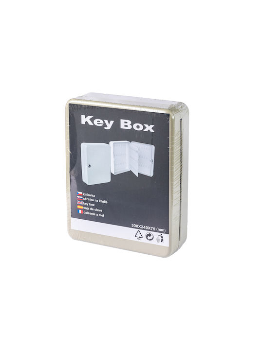Κλειδοθήκη Μεταλλική 60 Θέσεων Μ24xπ7,5xυ30,5cm