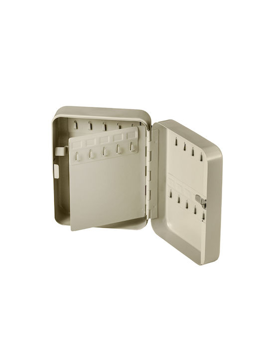 Agățătoare Chei Metalică Compartimente 30 Compartimente Cu Încuietoare 16x20cm