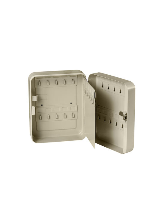 Agățătoare Chei Metalică Compartimente 30 Compartimente Cu Încuietoare 16x20cm