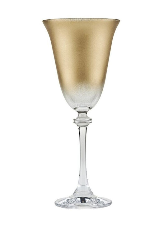 Nuova Vita Champagne Glasses for Wedding made of Glass Ecru 1pcs