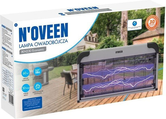 N'Oveen Електрическа капан за насекоми Вътрешно пространство LED 30W 60м²