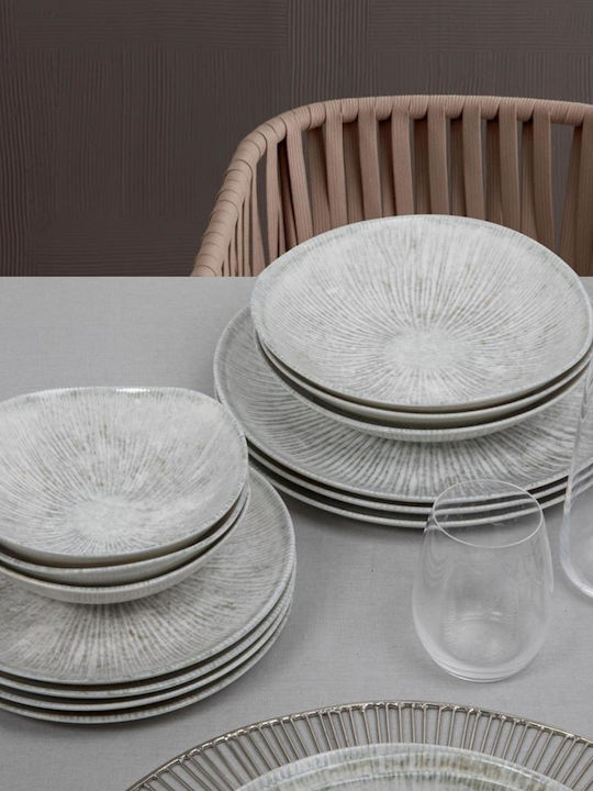 Güral Porselen Porcelain Salad Bowl Gray 10x8cm