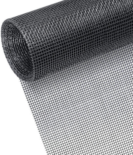 Bormann Σίτα Σταθερή από Fiberglass Γκρι 3000x80cm