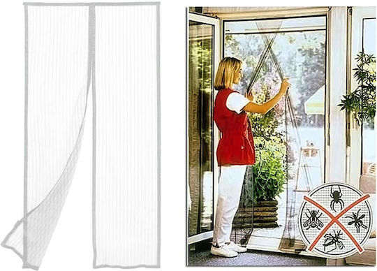 Vibac Plasă De Țânțari Ușă Potrivit Pentru Animale De Companie Cu Scai Stabilă 200x60cm