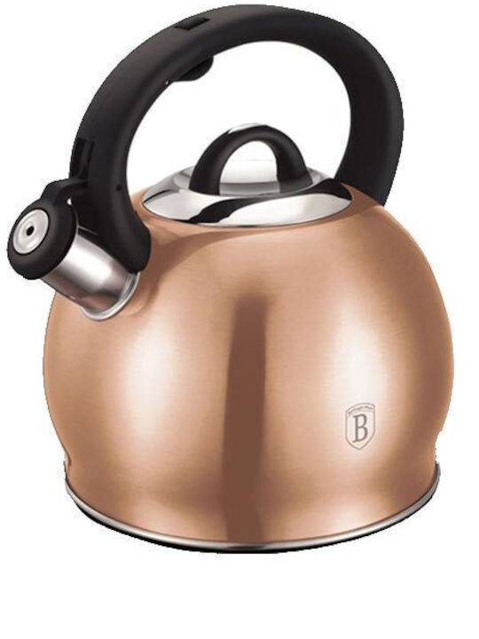 Berlinger Haus Metallic Line Βραστήρας Ανοξείδωτος Χάλκινη 3000ml