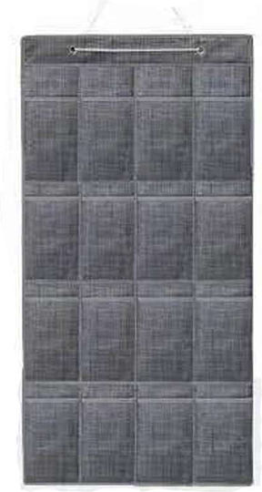 Tpster Stoff Aufhängen Aufbewahrungshülle für Kleidung in Gray Farbe 88x45x88cm 1Stück