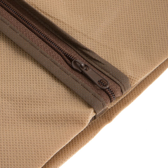 Sidirela Fabric Hanging Storage Case For Suits in Gray Color 60x95cm 1pcs