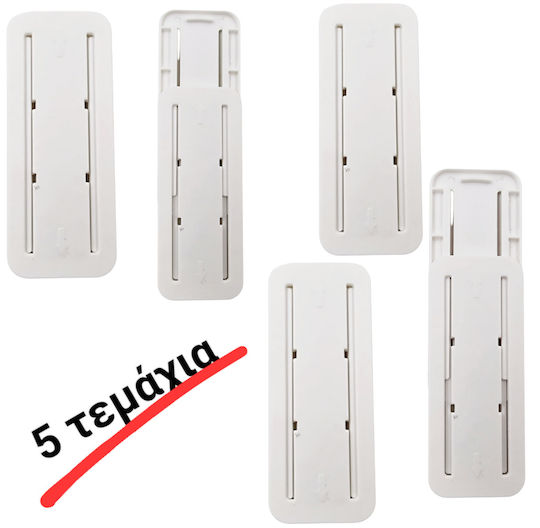 Tpster Plastic Hanger Kitchen Hook with Sticker 32659