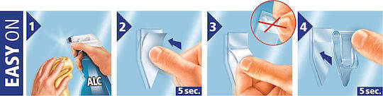 Edding Deco Powerstrips 58900-00017 Cremăstrașuri cu autocolant Plastice Transparente 5buc